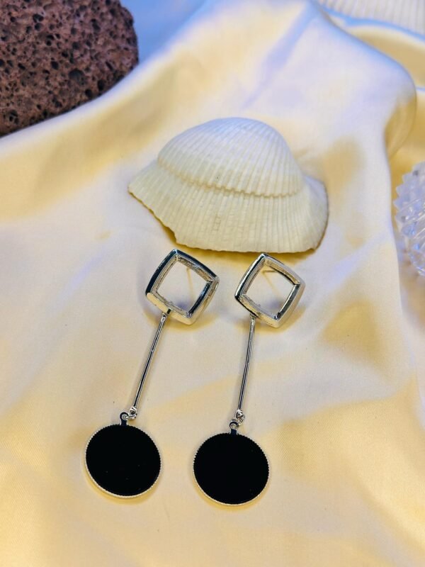 Noir Luxe Dangle Earrings